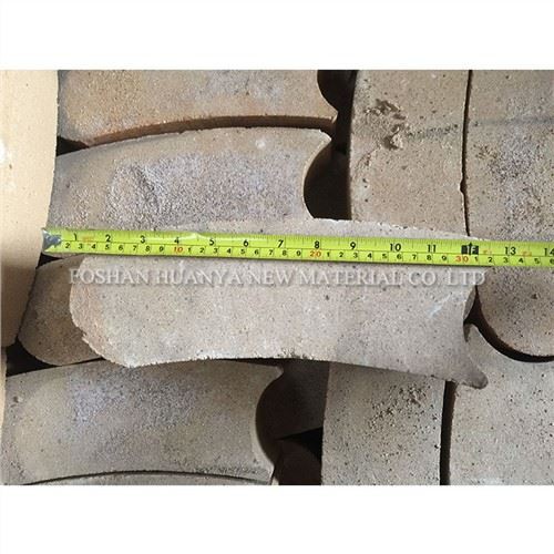SK34 গোলাকার আকৃতির অ্যালুমিনা কার্ভড ফায়ার ব্রিক